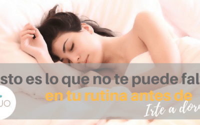 Esto es lo que no te puede faltar en tu rutina antes de irte a dormir