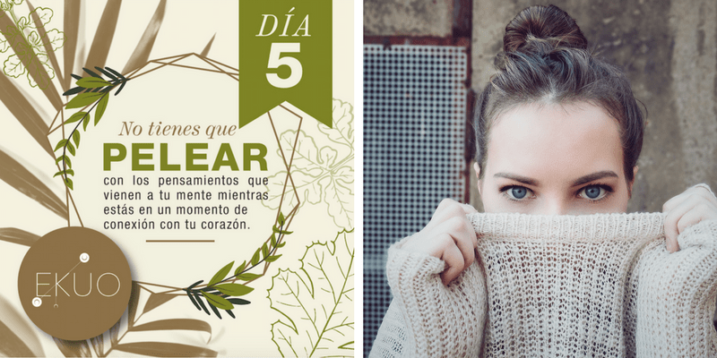 Quinto día de Meditación y Atención Plena #LiveLifeWithHeart
